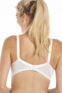 Camille Camille Womens White Soft Cup Non-Wired Bra -Camille Sales Store camille womens white soft cup non wired bra p3832 55361 medium